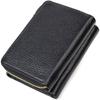 Women's Tri-fold Wallet Made of Genuine Leather Tony Bellucci Wallet 22024 Black
