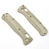 1Pair Micarta Material Folding Knife Handle Patches Scales Grips for Bugout 535 Knives DIY Making Accessory Shank Part