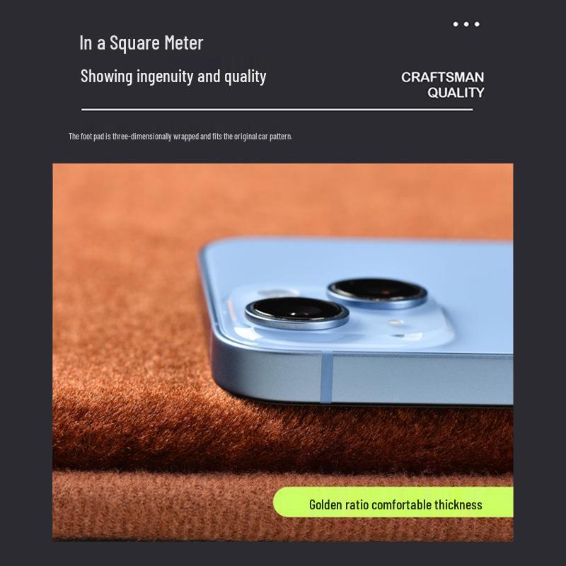 Luxury Pure Wool Floor Mats for 2023 BMW 7 Series G70/i7 (735li/740li/730li)