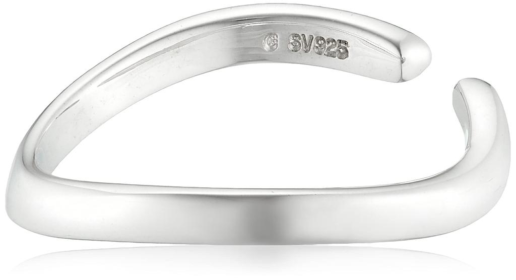 ESTELLE Silver Rhodium-Plated Ear Cuff (Single) 0777-0009-0000-0000