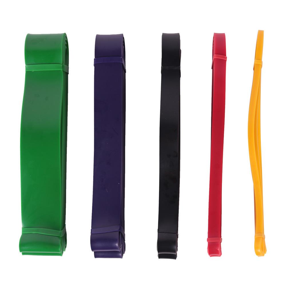 208 см латексные ленты сопротивления подтягивания тренажерный зал домашний фитнес резиновый эспандер петля силовая помощь тренировка тренировочное оборудование