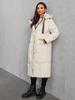 Cinemore Женская куртка длинная Fashion Grace женские зимние пуховики с карманом на молнии и поясом парка высокого качества верхняя одежда 9085