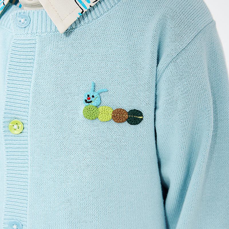 minibala Artist Collaboration Cotton Crewneck Sweater for Kids