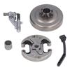 7 Teeth Clutch Drum Oil Pump Kit 17x30mm Gear Iron High Accuracy for Husqvarna 455 460 Chainsaw