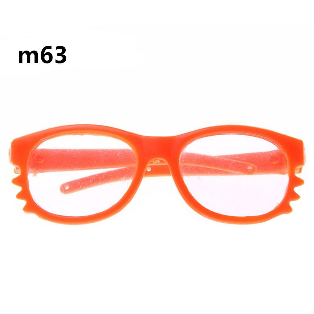 Аксессуары для классных девочек Игрушки Одежда Кукольные очки Прозрачные линзы Круглая оправа Очки Миниатюрные очки