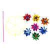 Colorful Diy Sequins Windmill Wind Spinner Home Garden Yard Decoration Kids Toy