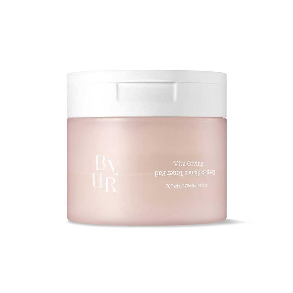 BYUR Keep Radiance Toner Pad - Vita Giving 70pcs