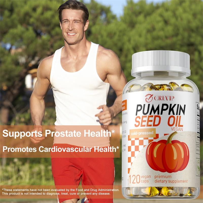 GREVIP is rich in pumpkin seed oil extract, all-natural, highly absorbable, 100% vegan, and suitable for adults.