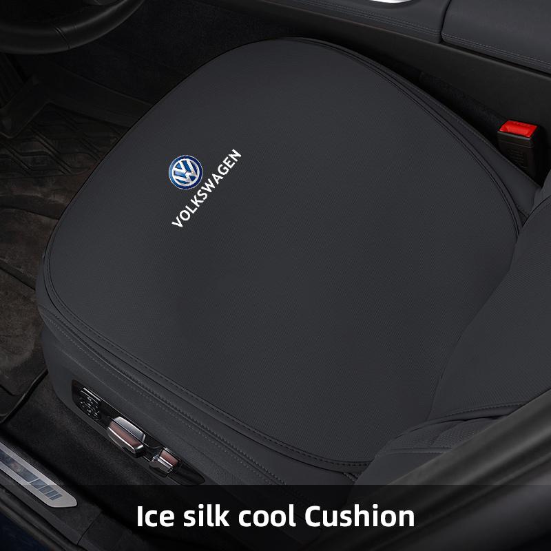 Для VOLKSWAGEN VW Volkswagen Чехол на сиденье автомобиля Ледяной шелк Подушка Защитные накладки Для VW GTI Polo Golf Passat Tiguan Arteon Touareg CC