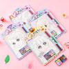 Creative Makeup Toy: DIY Doodle Face & Watercolor Painting Set for Girls
