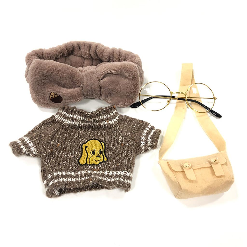 Аксессуары для кукол 30 см, плюшевая кукольная одежда, кукольная одежда, съемная одежда для плюшевых игрушек