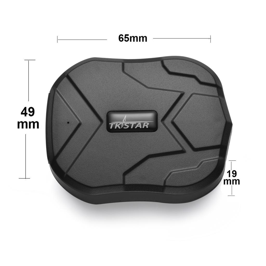 Car Tracker Mini GPS Tracker Car TK905Mini 1500mAh TKSTAR GPS Tracker Locator Magnet Free APP Vehicle GPS PK TK905 GF07