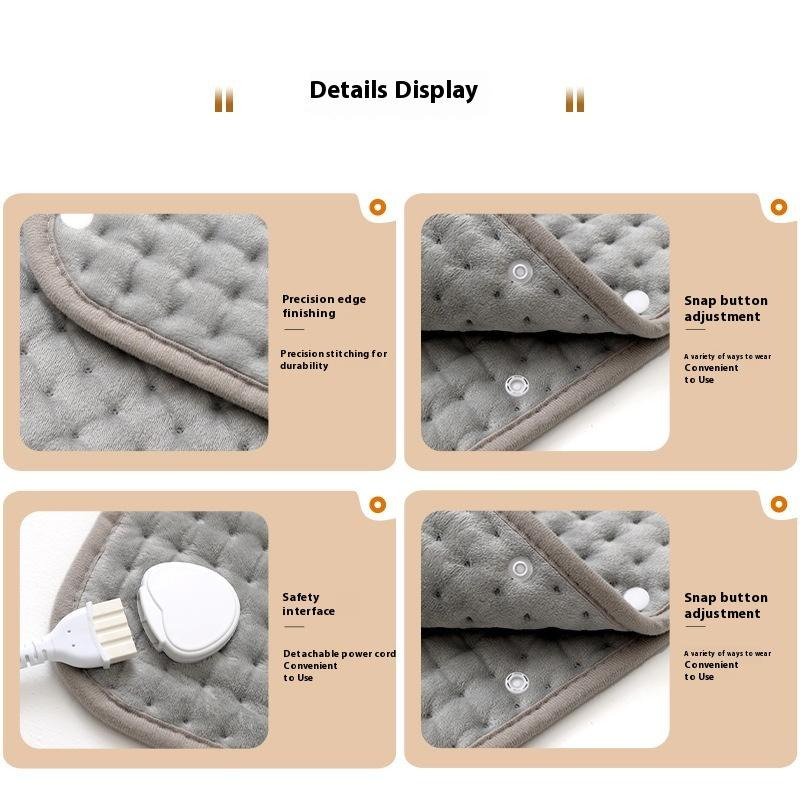 Heated Seat Cushion Electric Blanket Artifact Household Heating Blanket Physiotherapy Hot Compress Warm Body Blanket Heating Pad