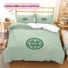 Celtic F.C Pattern Bedding Quilt Set  Home Decoration  Gift (1 * duvet cover + 2 * pillowcase  without core)