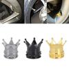4 шт., форма короны, стержень шины, клапан колеса автомобиля, воздушные противопыльные колпачки, украшение