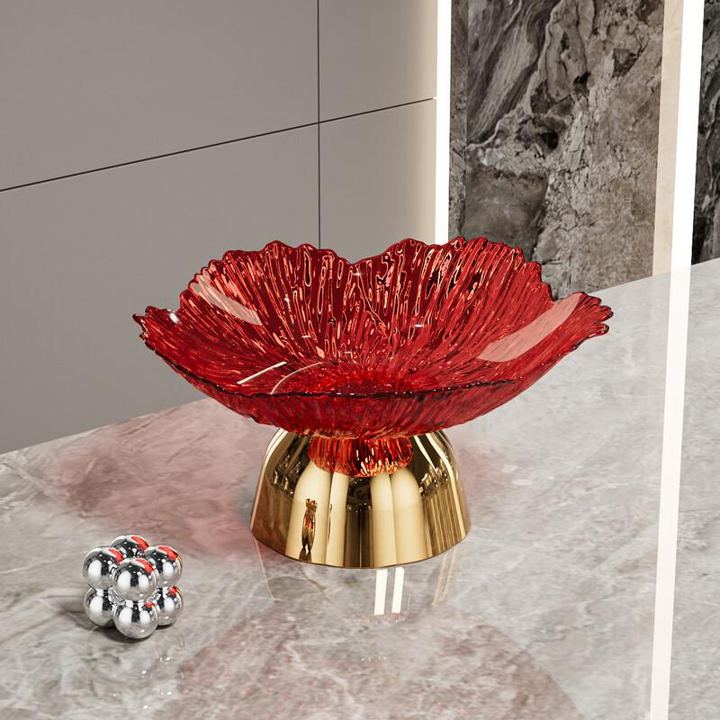 Dajujiang Petal Plastic Fruit & Snack Plate