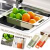 С поддоном для фильтра, таз для ополаскивания фруктов и овощей, выдвижная полка для фильтра, новая полка для хранения раковины