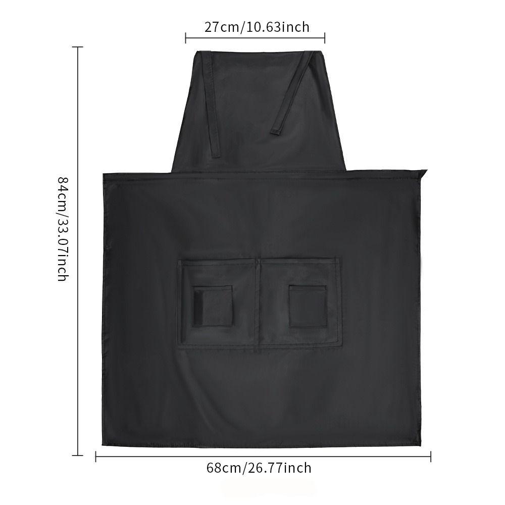 Waterproof Haircuts Cloth Wrap Hair Dyeing Hairdressing Cape Professional Stylist Apron  Barber