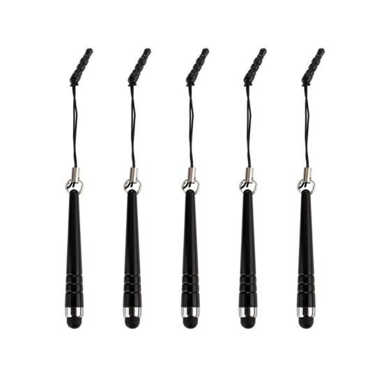 5/10 шт., емкостная сенсорная ручка с защитой от пыли, мини-стилус для письма для телефонов, планшетов