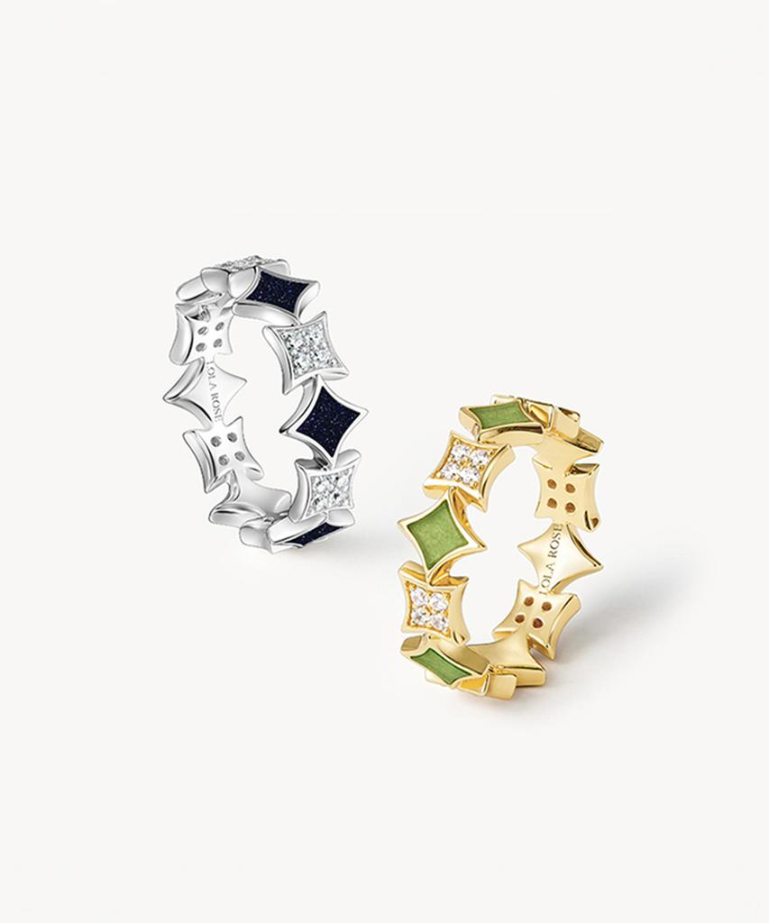 Серебряное кольцо Lola Rose Starry Ring для женщин