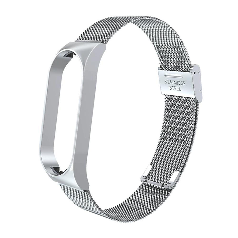 Xiaomi Mi Band 7 6 5 Edition Миланский ремешок Пряжка Умные часы Запасной металлический браслет, подходит для браслета из нержавеющей стали