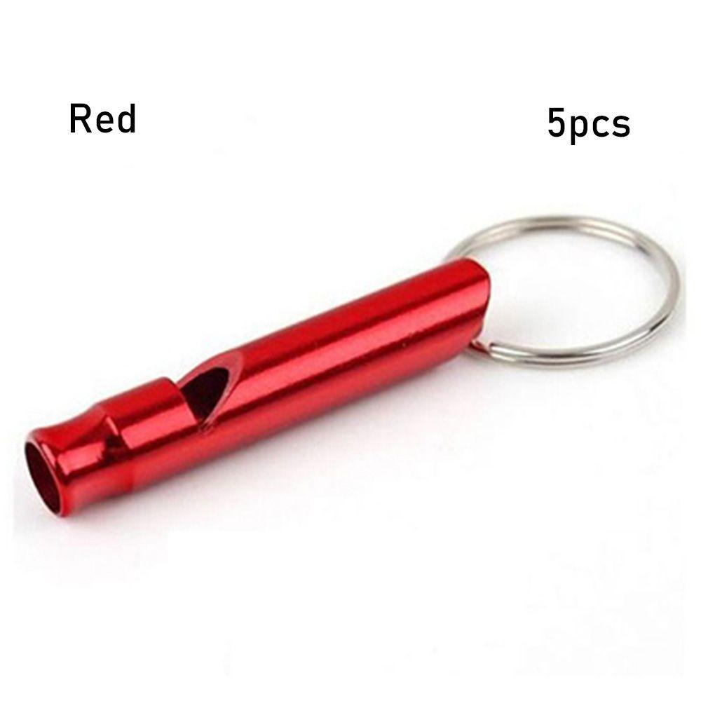 Aluminum Camping Hiking Outdoor Training Accessories Survival Whistle Emergency Whistles EDC Tools