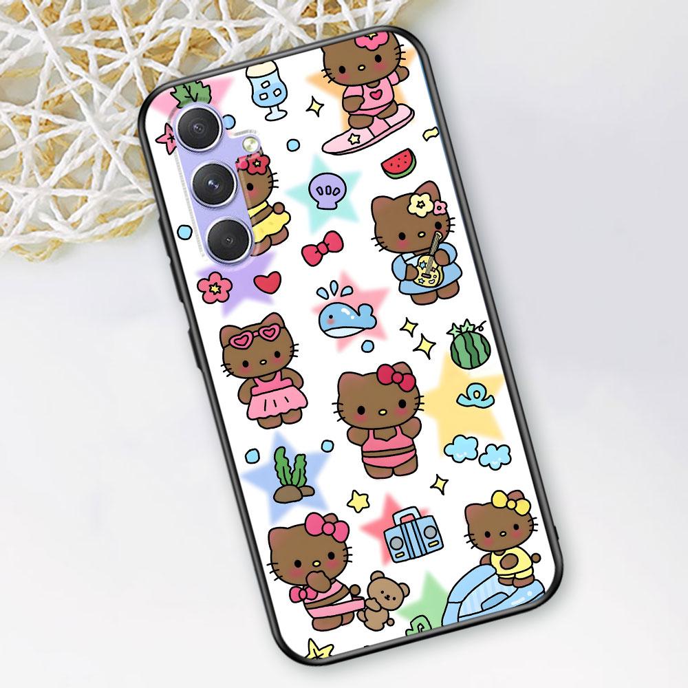Милый чехол Hello Kitty KT Cat для Samsung Galaxy A51 A53 A54 A31 A52 A12 A13 A21s A22 A32 A11 A22 A33 A41 A52s TPU Чехол для телефона