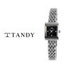 [Tandy] Luxury Women's Jewel Watch (Austrian Stone Type) T-4023 Black,Korean Popular Watches