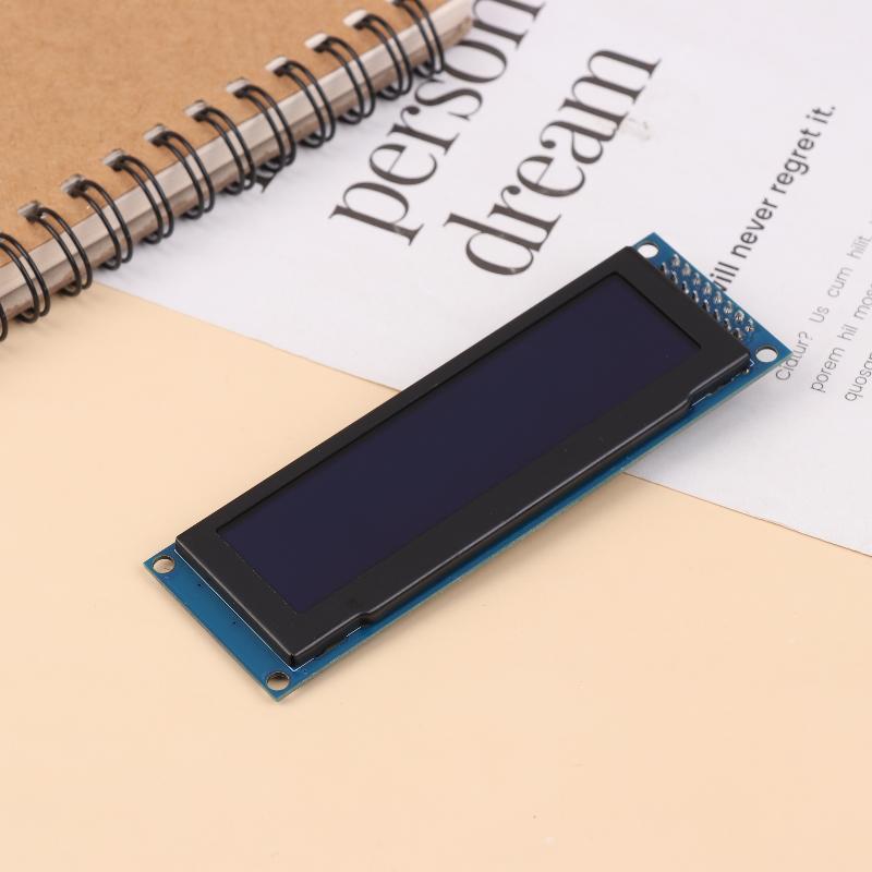 3.12-дюймовый модуль OLED-дисплея SSD1322 256x64 для Arduino STM32 SPI I2C-интерфейс с предварительно припаянным штыревым разъемом
