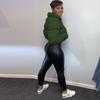 Женская куртка-пуховик Bubble Осень-зима Однотонная верхняя одежда Куртка-пуловер Оверсайз