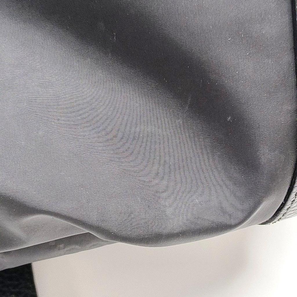 [Pre-Owned] Black Nylon Medium Backpack - Very Good #1KQURO