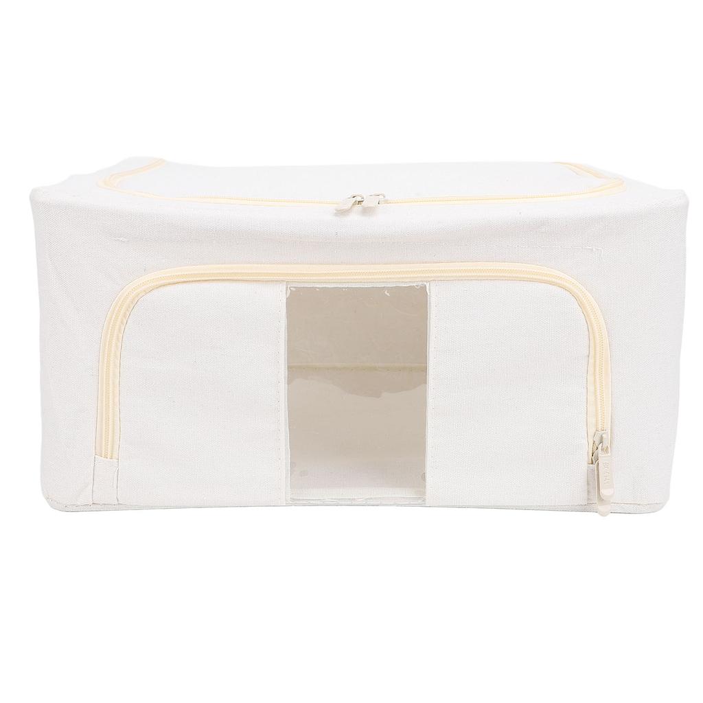 Контейнеры для хранения тканей, многоцелевые, большой емкости, складные, утолщенные, из хлопка и льна, со стальным каркасом