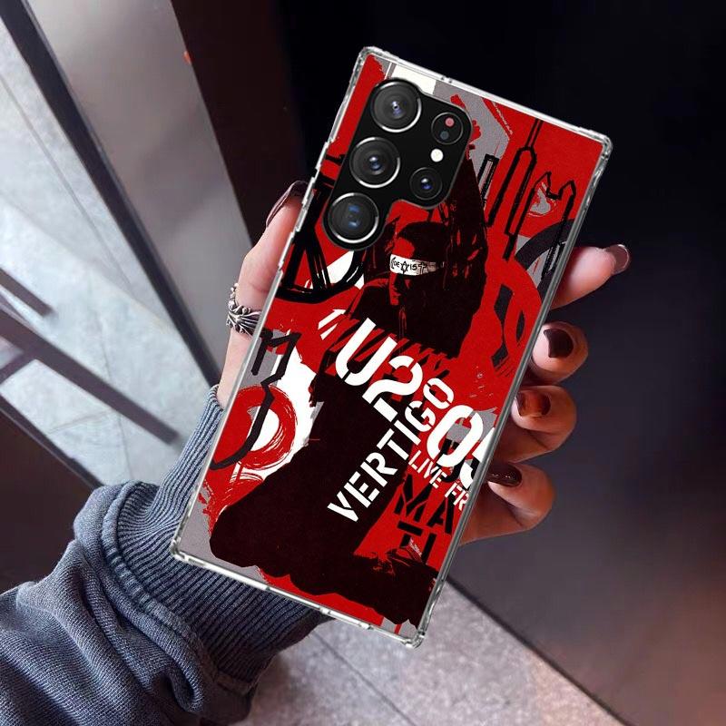Band U-U2 Rock Phone Case For Samsung Galaxy S26 S25 Edge S24 S23 Ultra S22 Plus S21 S20 FE Soft TPU Back Cover Funda Galaxy S25