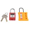 Lockout Lock Tag Out Hasp Kit 4?Hole Nylon Insulated Universal Safety Lock for Explosionproof Place