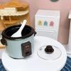 Мини-рисоварка Модель Кукольный домик Миниатюрная кухонная техника Кукольная еда Аксессуары Игрушка для детей Милый Домашний Настольный DIY Декор