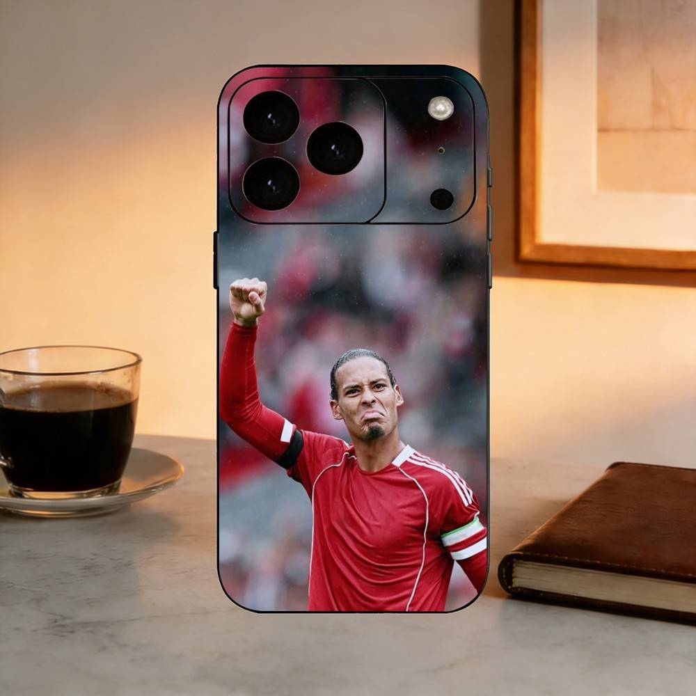 V-Virgil van D-Dijk FOOTBALL 4 Phone Case Silicone Soft For IPhone 17 16 15 14 13 12 11 X XR Plus Pro Max Plus