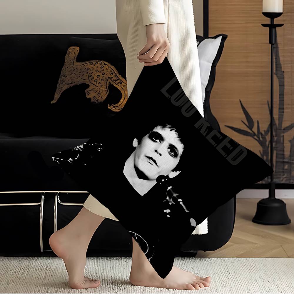 LLou RReed Singer Pillow Cover Design Cushion Cover Decor Holiday Decorati