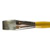Brush - ISABEY - Isacryl - Long Flat Series - Size 16 - Synthetic Yellow