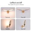 1PC Led Wall Lamp Mirror Light Indoor Lighting For Bedroom Decor Wings Can Rotate Mirrors Vanity Bedside