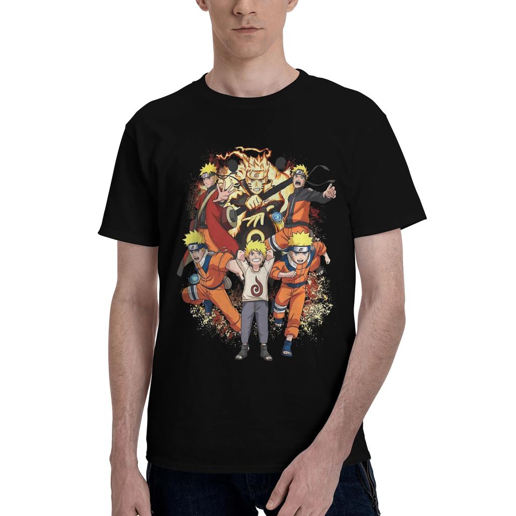 All Ages Novelty Graphic 100 Cotton Tshirt Naruto Tops Tees For Unisex