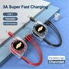 3-в-1 Кабель для передачи данных Зарядная головка USB для автомобиля Выдвижная Автоаксессуар Для Chevrolet Spark Groove Volt Trax Niva Captiva Cruze Epica