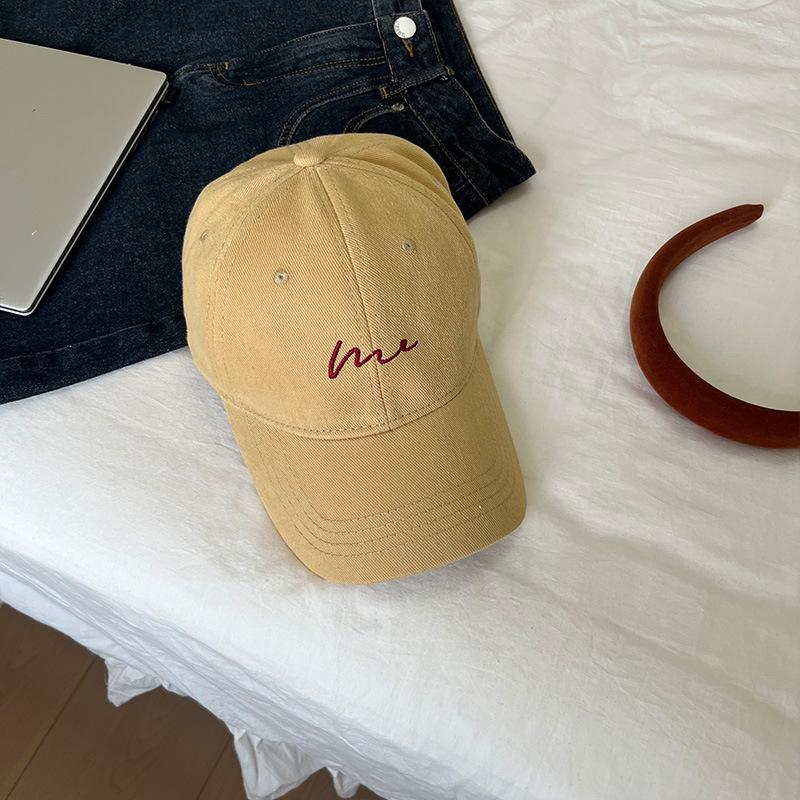Hat women's sunshade large head circumference baseball cap men's trendy niche styleclassyeasiest for match sports k-style peaked 