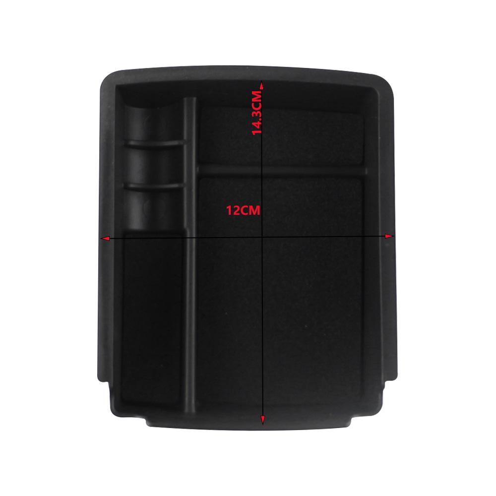 Бокс для хранения для Volkswagen VW Golf 7 MK7 MK7.5 2013 - 2017 Подлокотник Перчаточный лоток Контейнер Держатель Органайзер Центральная консоль Аксессуар