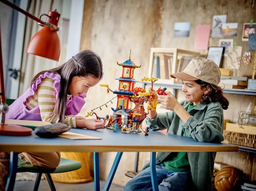 LEGO 71795 Энергетические ядра Храма Дракона - Новые.