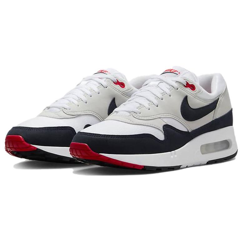 Nike Кроссовки Air Max 1 86 OG Big Bubble - Obsidian Унисекс Синий Белый Светло-Нейтральный Серый DQ3989-101