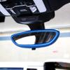 Angelguoguo Car Inner Rearview Mirror Cover Frame Cover Trim Sticker for Porsche Cayenne Macan Panamera