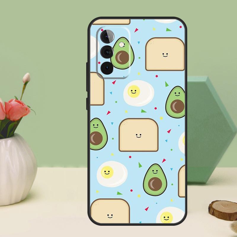 Милый Авокадо Для Samsung Galaxy A16 A55 A35 A15 A32 A12 A22 A52 A54 A34 A14 A56 A36 A26 A13 A53 A06 Чехол