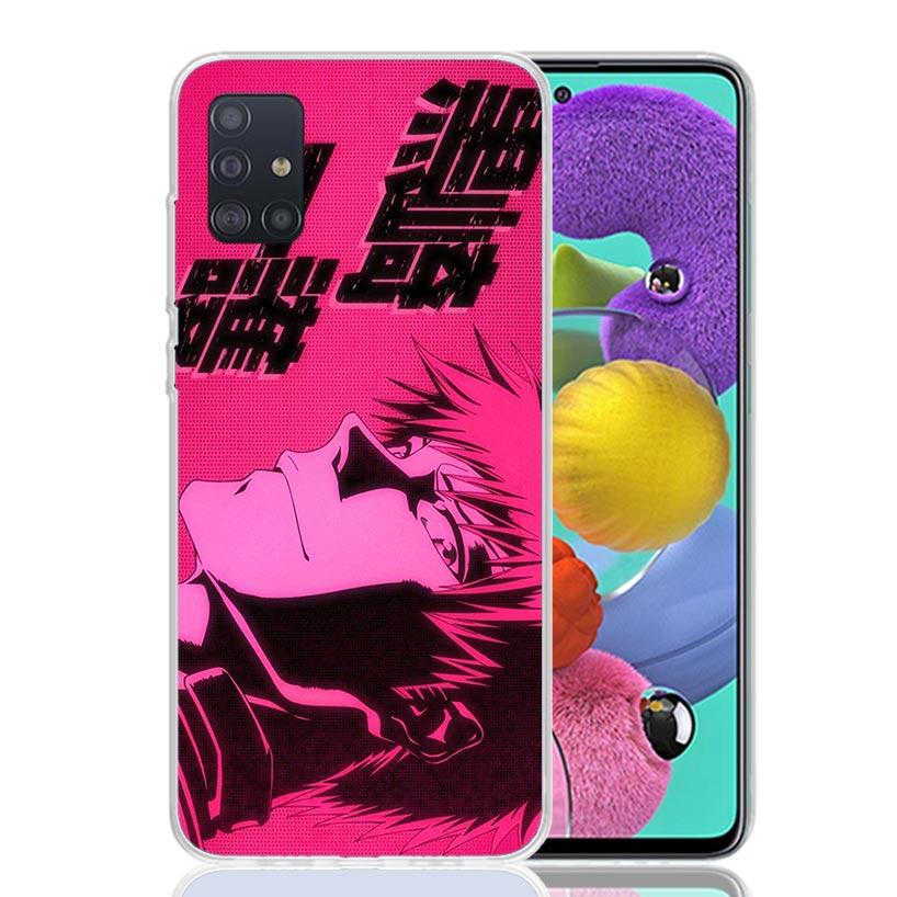 Чехол для телефона с японским аниме Bleach для Samsung Galaxy A52 A51 A50S A12 A22 A32 A72 A10S A30S A31 A71 Note 20 Ultra 10 Plus S10 Gal