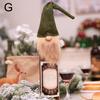 1PC Year Xmas Gift Home Decor Christmas Decoration Santa Claus Wine Bottle Cover Bags Elk Snowman