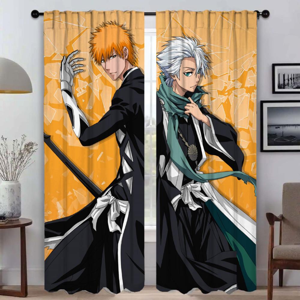 BleachS затемняющие шторы для камеры Хэллоуин украшения окна занавески для комнаты 2 панели домашнего интерьера занавески перегородка ребенок